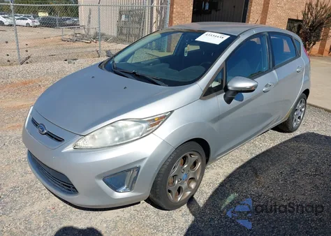 2012 Ford Fiesta Ses из США, поврежденный, VIN 3FADP4FJ1CM103567